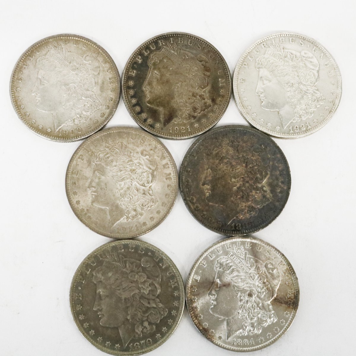 アメリカ　古い1ドル銀貨　14枚◆おたからや【x-A44691】同梱-3_画像5