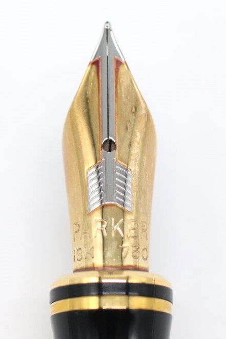 (18K) PARKER パーカー 万年筆 デュオフォールド ペン先18K750 計1点 ※社名入り/筆記未確認 ◆おたからや【Y-A37743】同梱-2_画像6