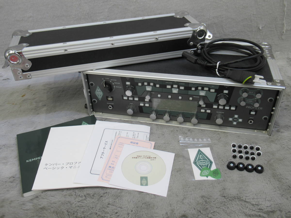 No.2402081◆Kemper ケンパー◆Profiling Amplifier◆Power Rack◆パワーアンプ搭載（ラックケース付き）