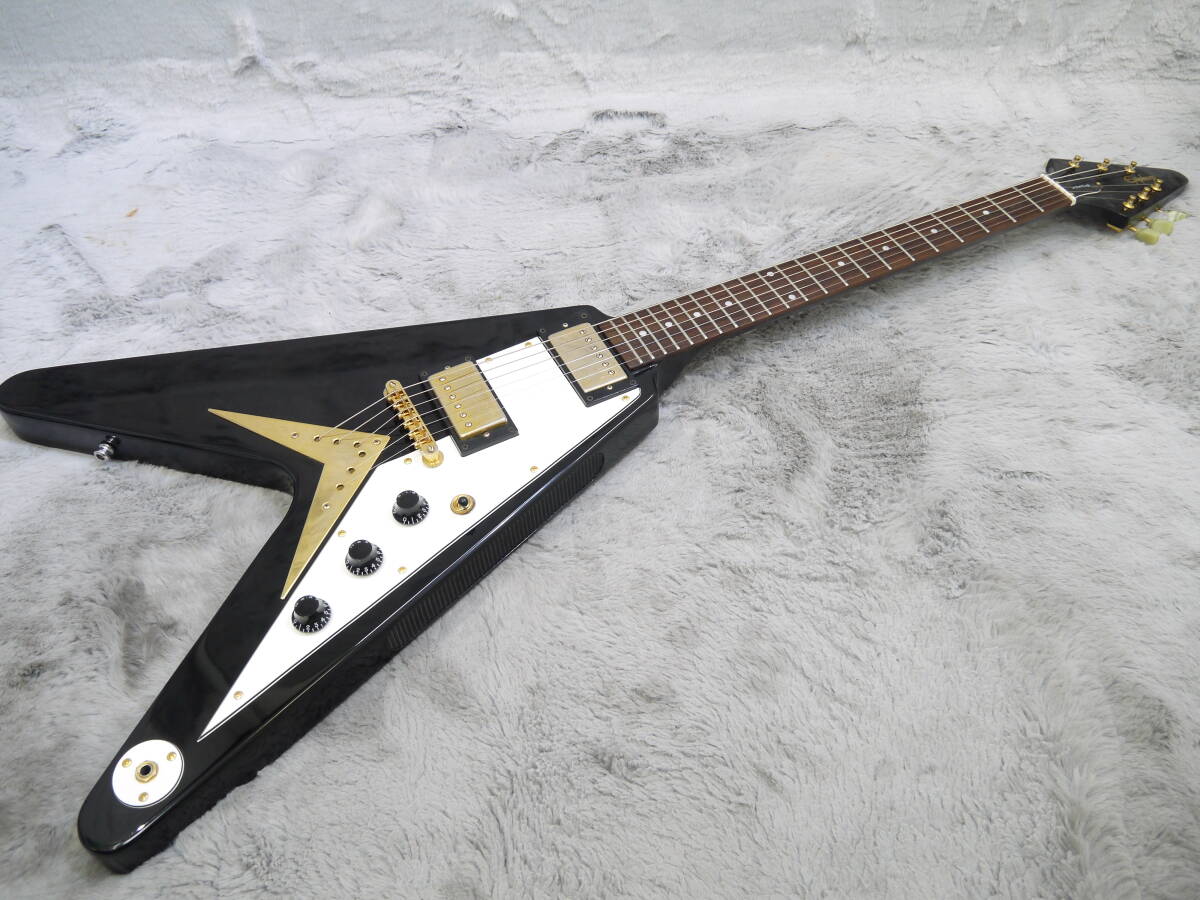 美品！Epiphone エピフォン◆FLYING V KORINA◆コリーナ