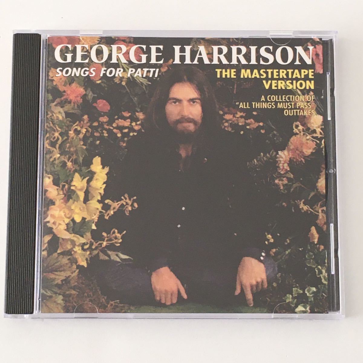 送料無料 評価1000達成記念 レアロックCD George Harrison “Songs For Patti” 1CD Strawberry Records イスラエル盤_画像1