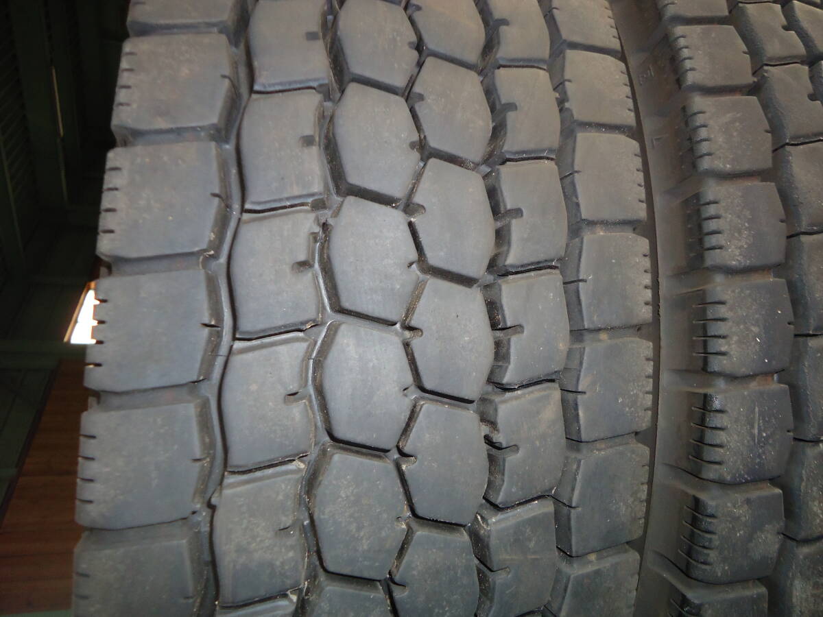 ブリヂストン V-STEEL MIX　M888 225/80R17.5 123/122L　中古品　　6本セット　法人宛て発送のみ　6222_画像2