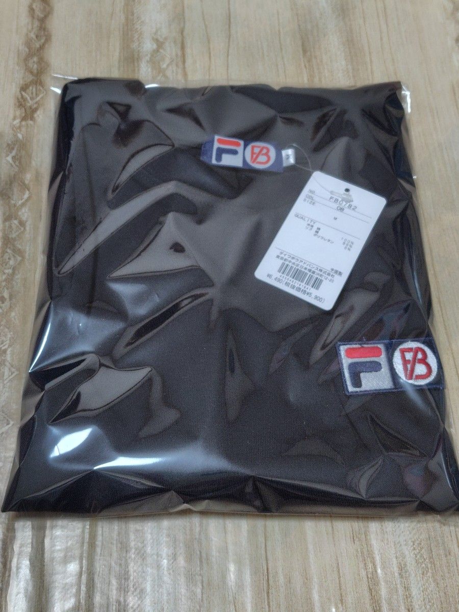 新品  FILA × BE:FIRST  ロゴワッペン 半袖 Tシャツ M  黒