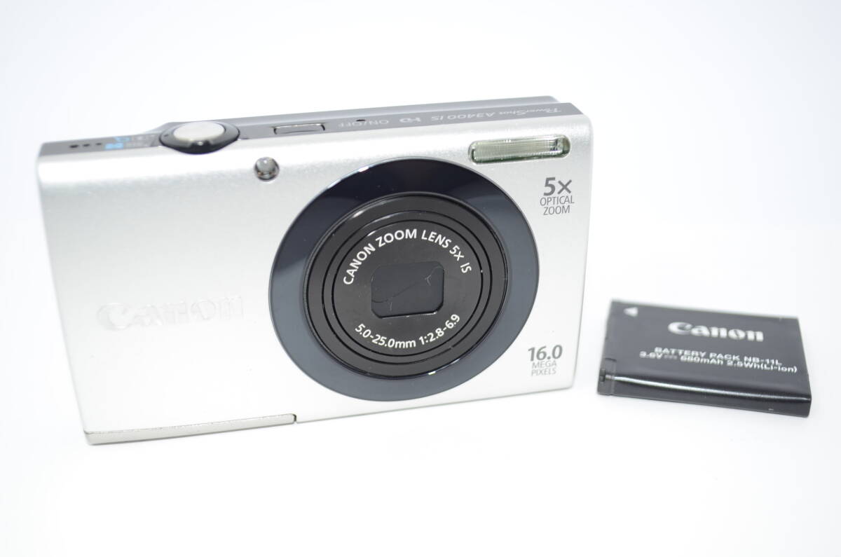 【外観特上級】Canon PowerShot A3400 IS PC1737 デジタルカメラ　#s4396_画像1