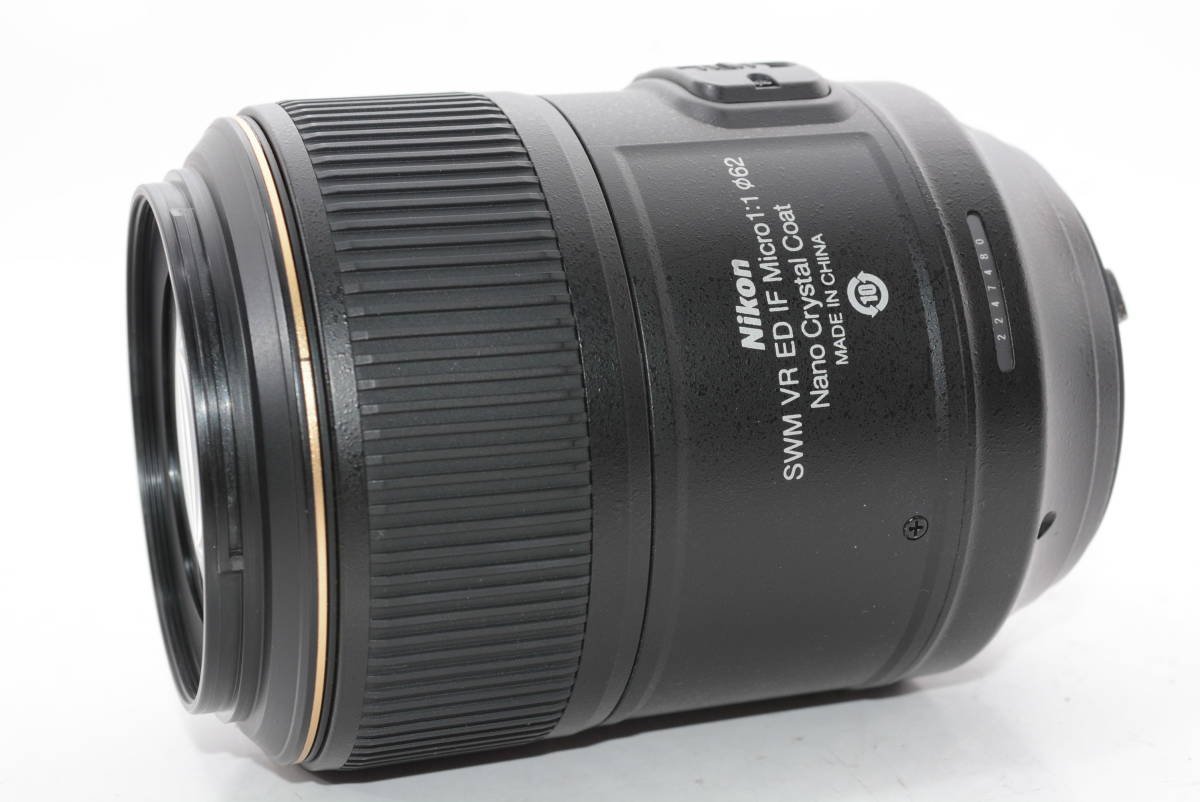 【外観特上級】Nikon 単焦点 レンズ AF-S VR Micro Nikkor 105mm f/2.8　#h10413_画像2