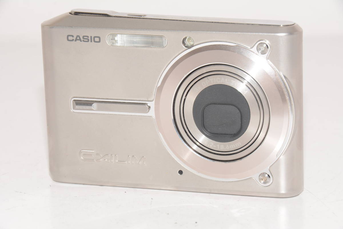 【外観特上級】CASIO デジタルカメラ EXILIM CARD EX-S600 スパークルーシルバー　#t11945_画像1