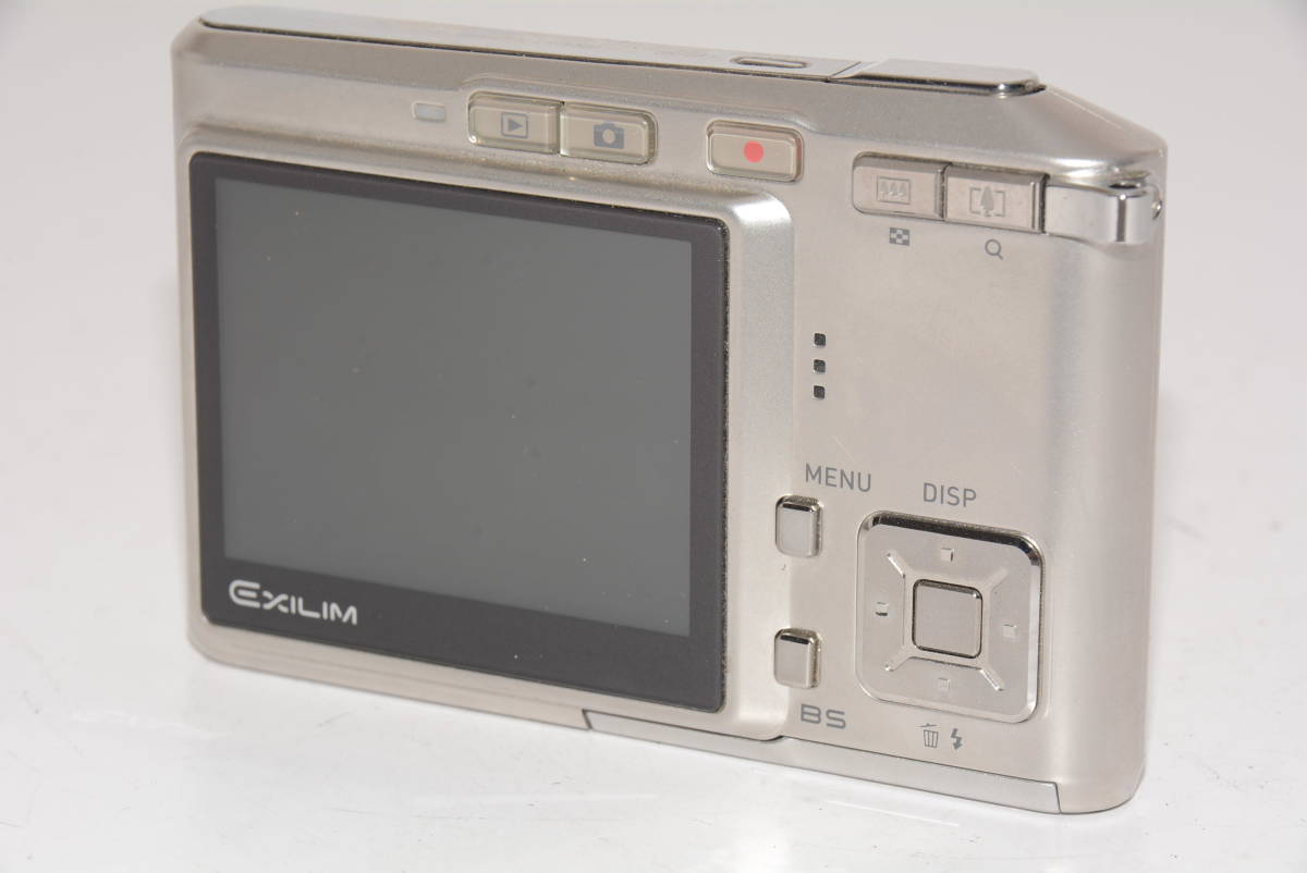 【外観特上級】CASIO デジタルカメラ EXILIM CARD EX-S600 スパークルーシルバー　#t11945_画像2