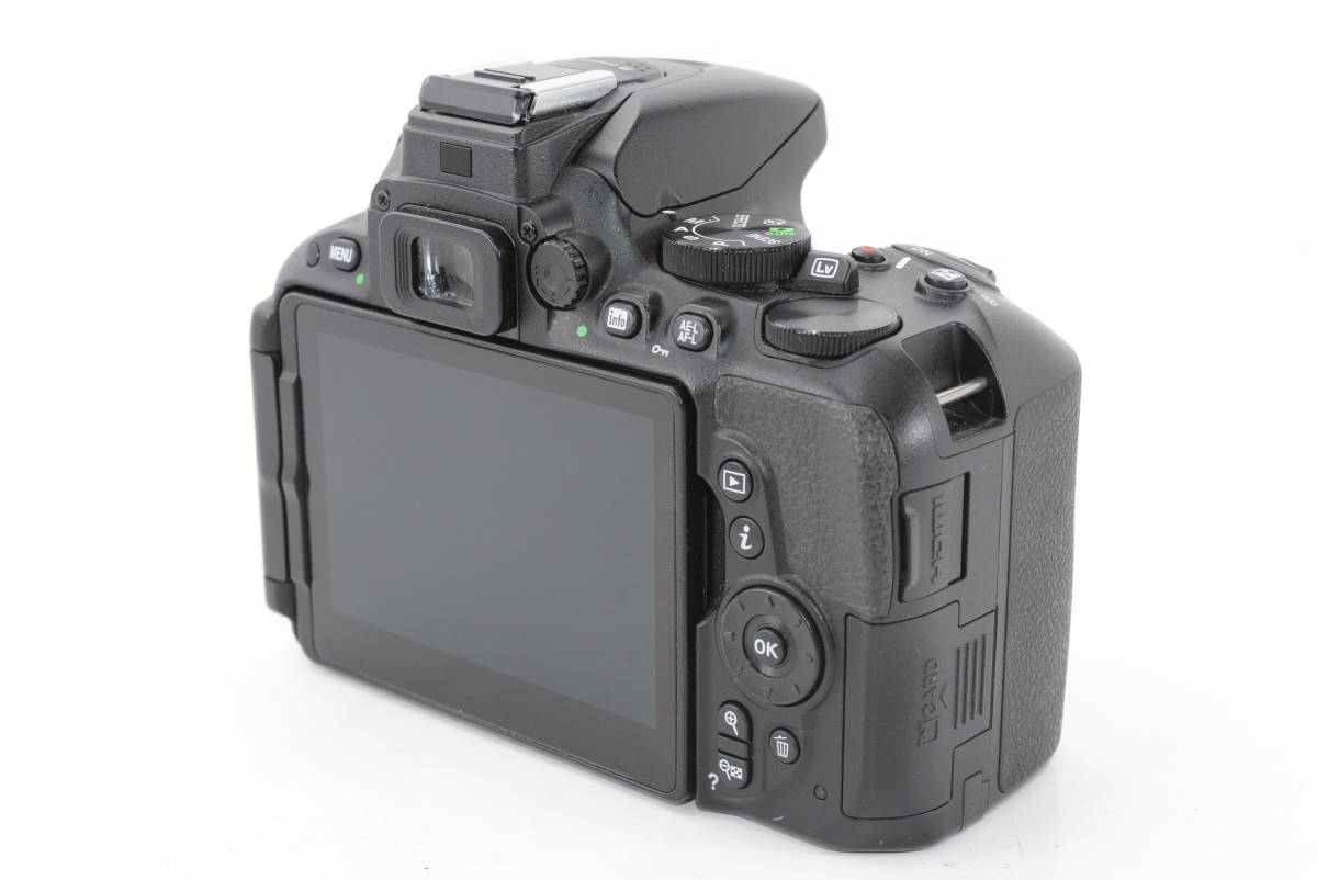 【外観特上級】Nikon デジタル一眼レフカメラ D5500 ボディー ブラック 　#m7379_画像2