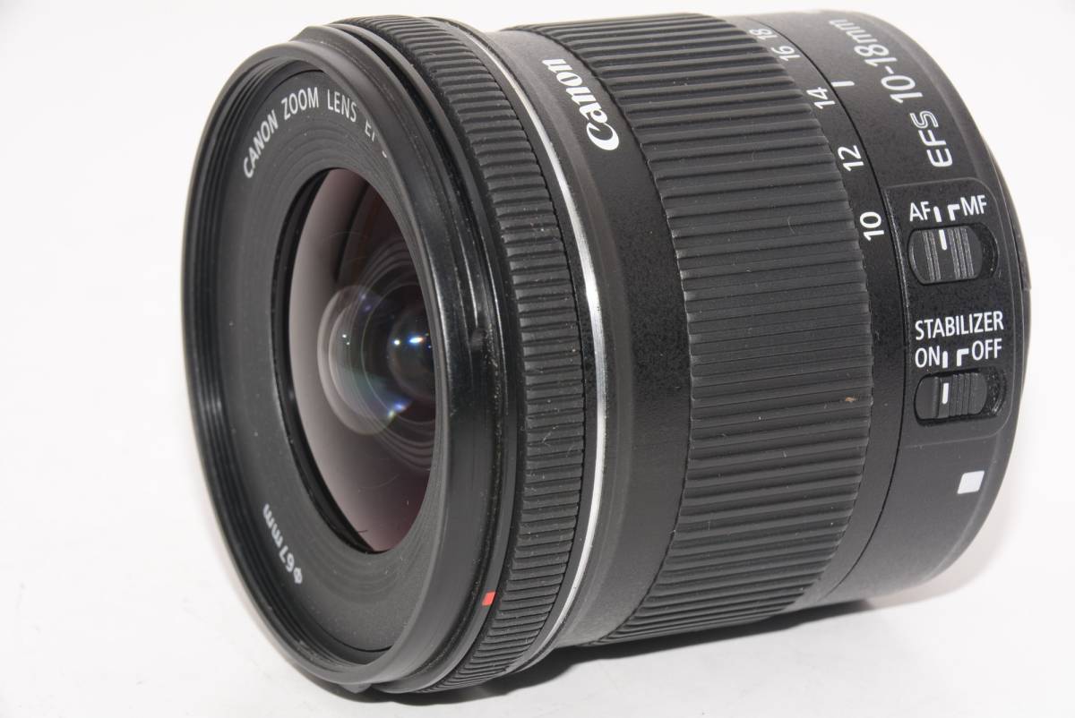 【オススメ】Canon 超広角ズームレンズ EF-S10-18mm F4.5-5.6 IS STM