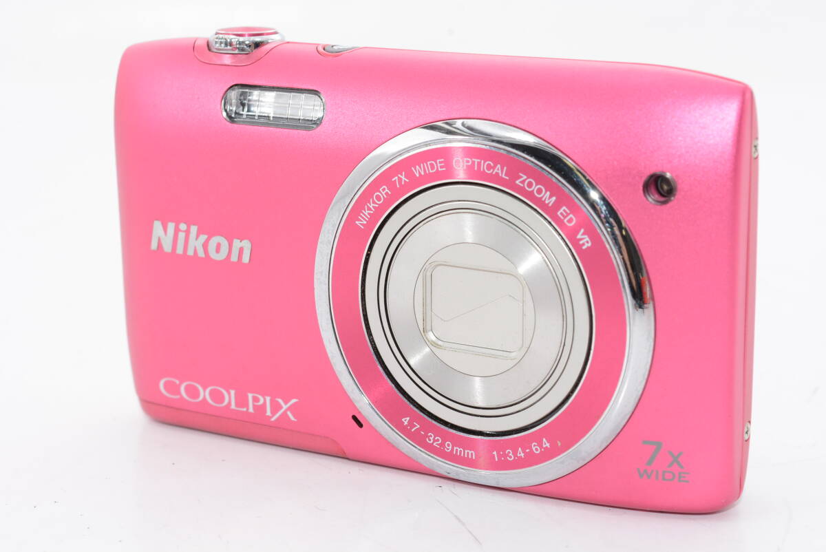 【外観特上級】Nikon ニコン COOLPIX S3500　#s4497_画像1