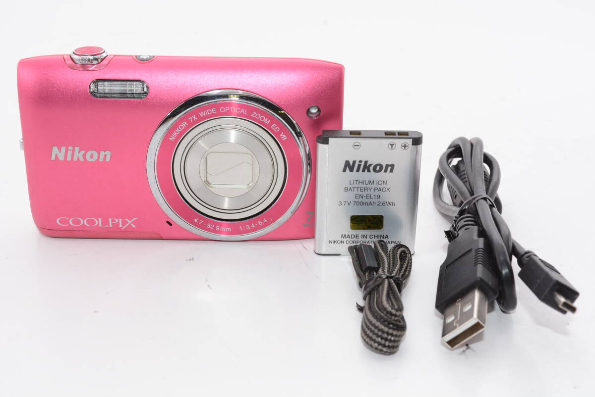 【外観特上級】Nikon ニコン COOLPIX S3500　#s4497_画像6