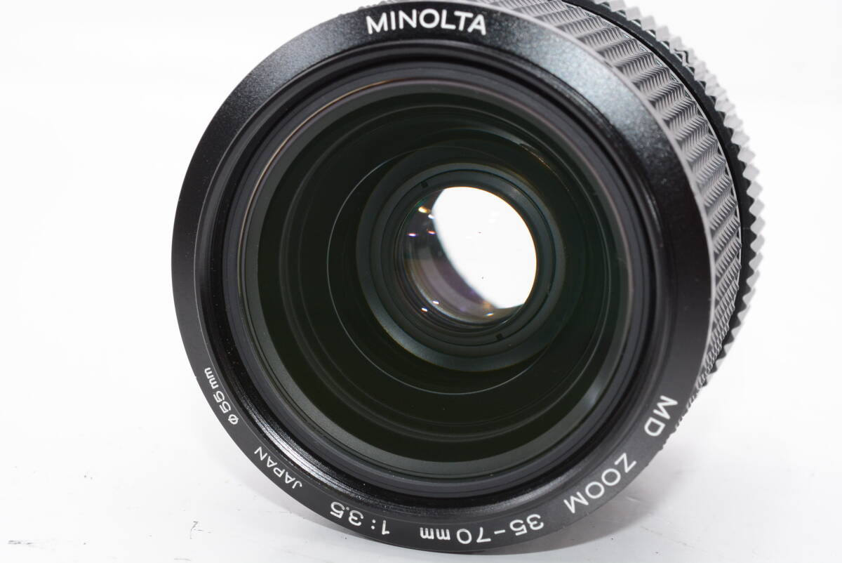 【外観特上級】ミノルタ SR505 シルバー/MD ZOOM ROKKOR 35-70mm F3.　#u0910_画像8