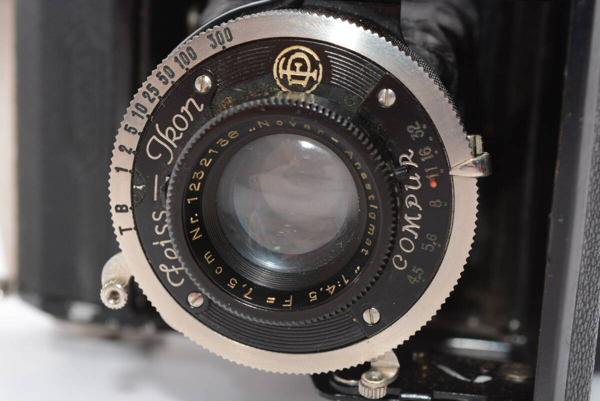 【外観並級】Zeiss Ikon Ikonta 520 Novar- Anastigmat 蛇腹カメラ #u0856の画像5