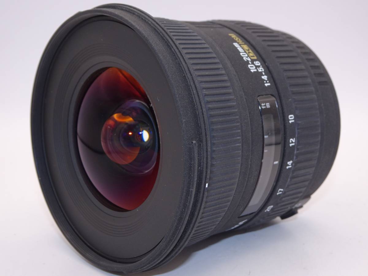 【外観特上級】SIGMA 10-20mm F4-5.6 EX DC HSM キヤノン用 APS-C専用_画像2