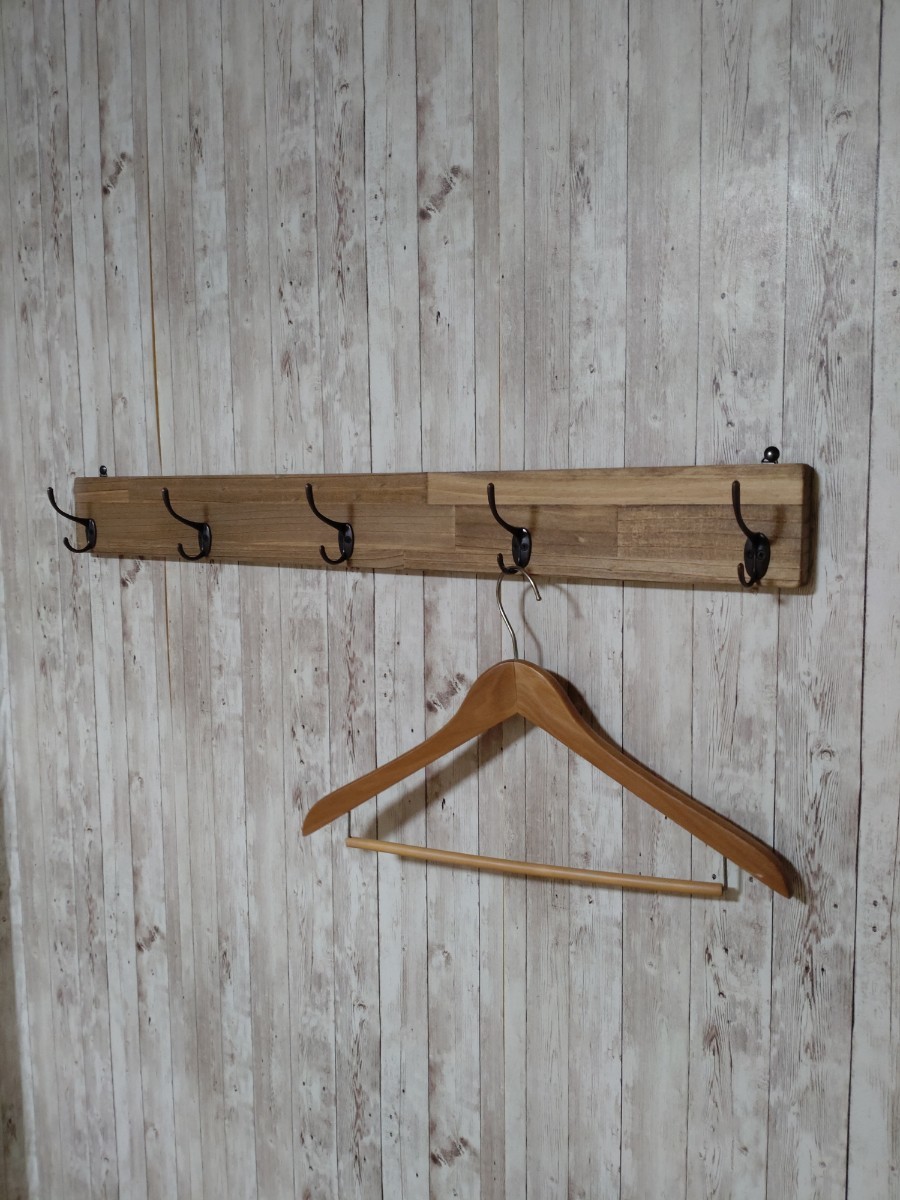# wall hanger 5 ream hook ornament storage hanger rack store furniture / hand made furniture miscellaneous goods 