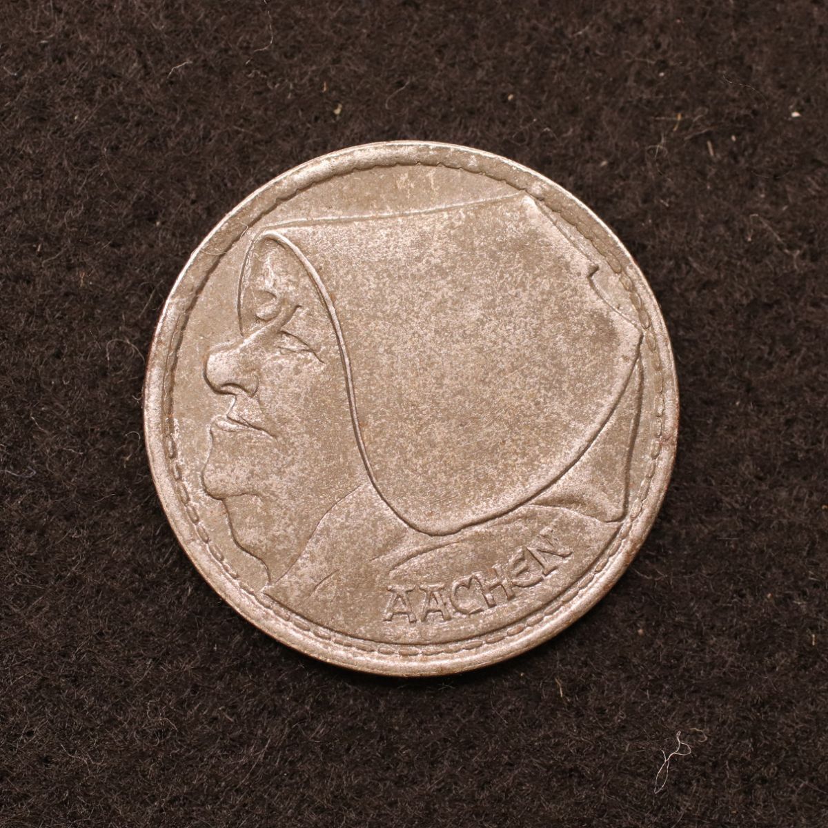 【金属製ノートゲルド】ドイツ 1910-20年台 緊急コイン[3605]コイン_画像1