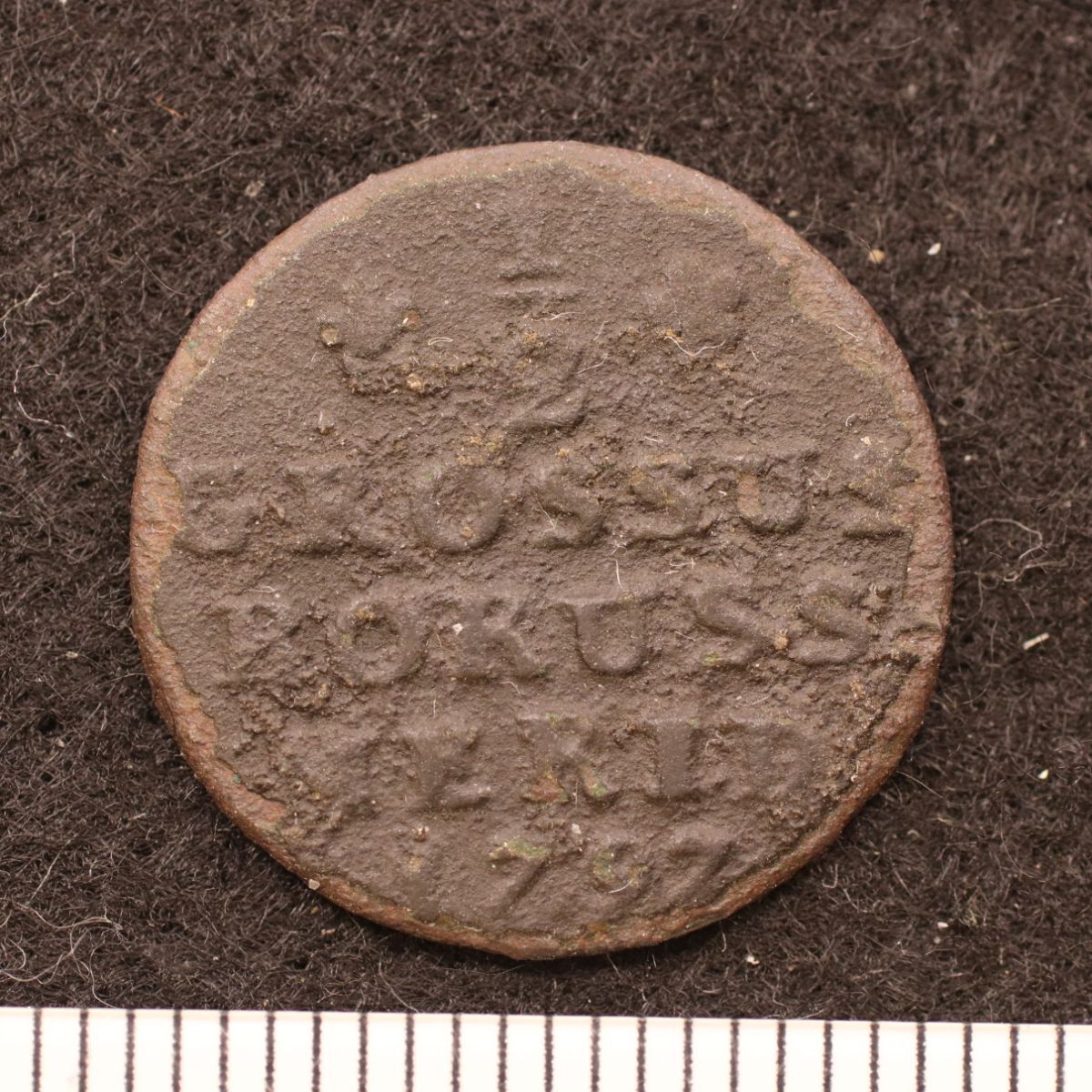 KM#?C362/ドイツ プロイセン王国　1/2 Grossus銅貨（1797）[3637]コイン_画像2
