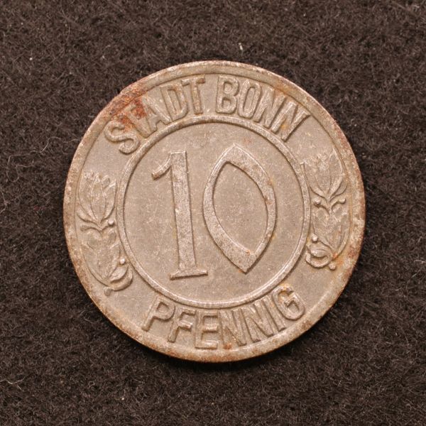 【金属製ノートゲルド】ドイツ 1910-20年台 緊急コイン【64】[E3514]　　_画像2