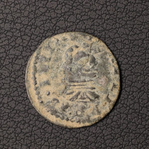 スペイン フェリペ5世時代 2マラベディ銅貨（1700年台）[E1994]コイン_画像1