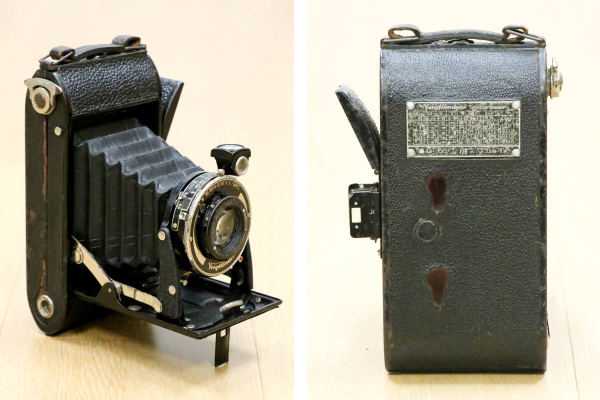 Voigtlander（フォクトレンダー）BESSA69　11㎝/4.5　ケース付き　ベッサ69　フィルムカメラボディ　ディスプレイ　ジャンク品_画像2