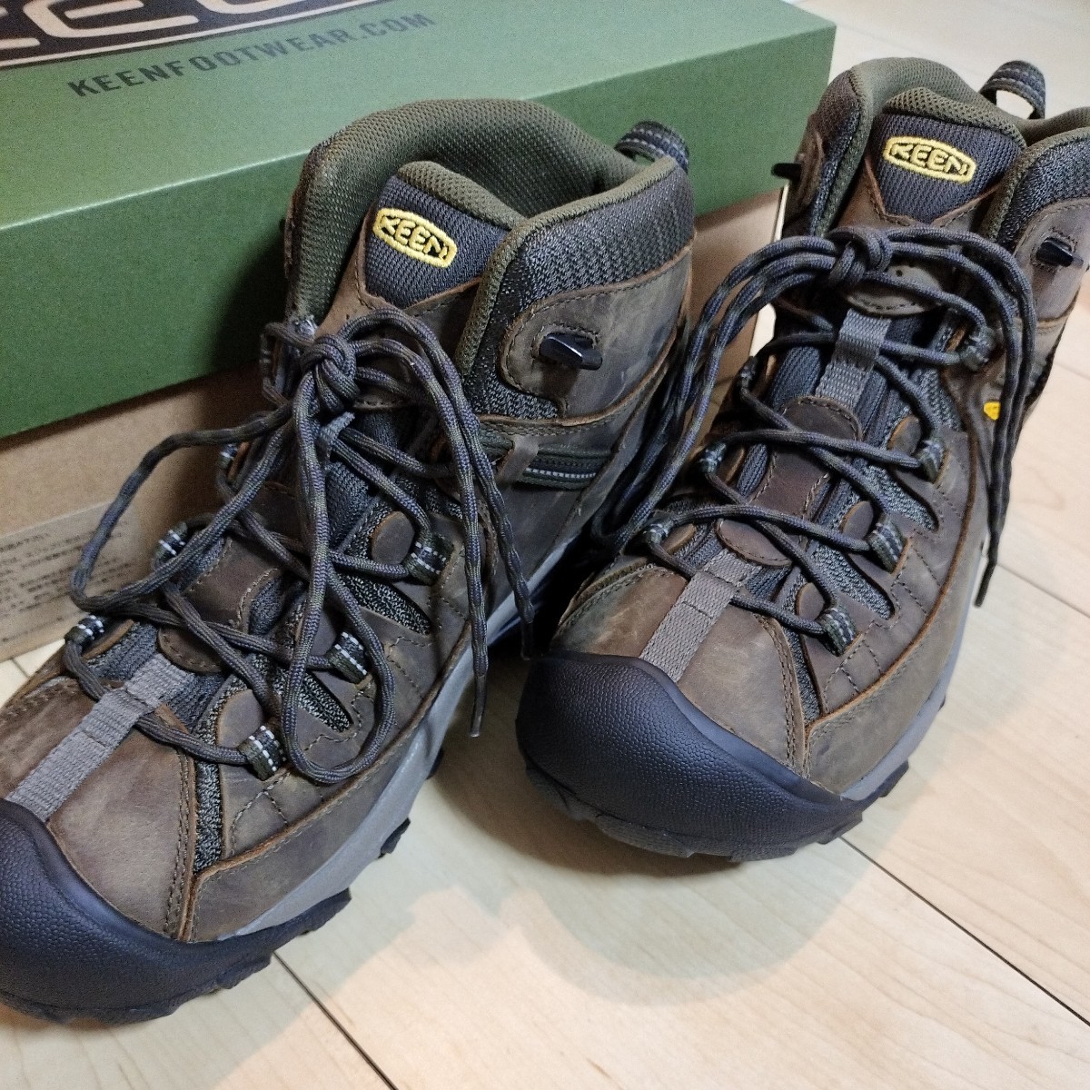 新品未使用★keen TARGHEE Ⅱ MID WP 26.5センチ US 8.5 キーン トレッキングシューズ★_画像2