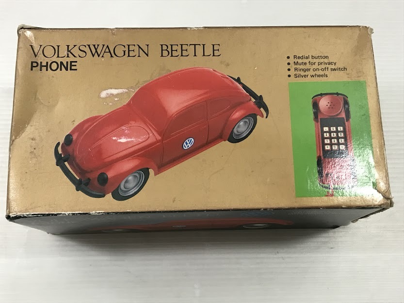 P/*/ Colombia / telephone machine / Volkswagen / Beetle / America miscellaneous goods / Vintage / retro / antique / Junk /P1.15-53 after 