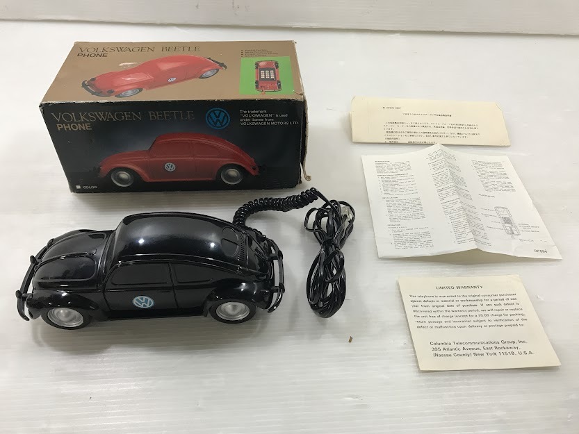 P/*/ Colombia / telephone machine / Volkswagen / Beetle / America miscellaneous goods / Vintage / retro / antique / Junk /P1.15-53 after 