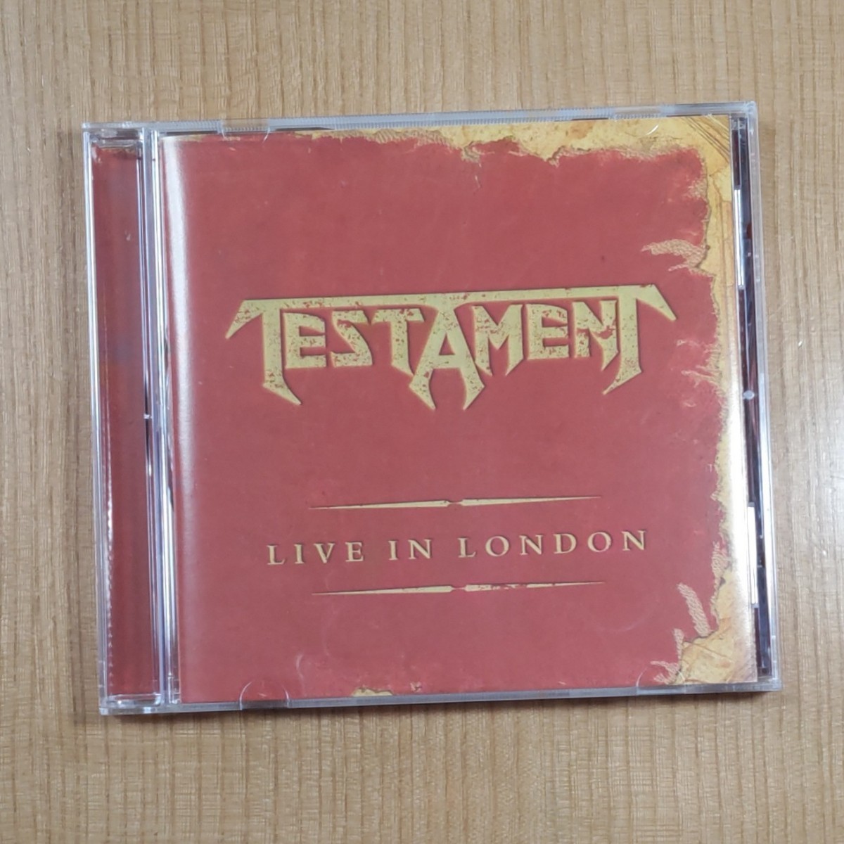 【数回再生しただけの美品です】 TESTAMENT Live In London ★テスタメント　オリジナルメンバーが再集結したライブ_画像1