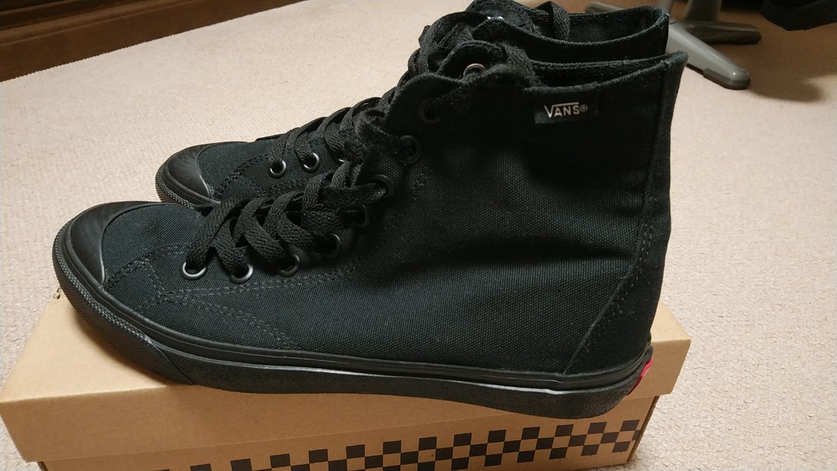 VANS V66N CLASSIC SCHOOL HI M・BLACK _画像2