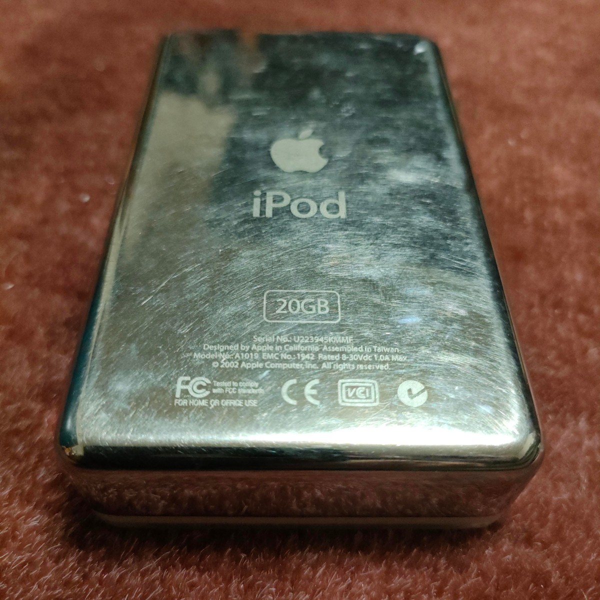 V*a様 Apple 第2世代 iPod 20GB モデル A1019 ジャンク Yahoo!オークション - Apple iPod A1019 第2世代 20GB[ジャンク