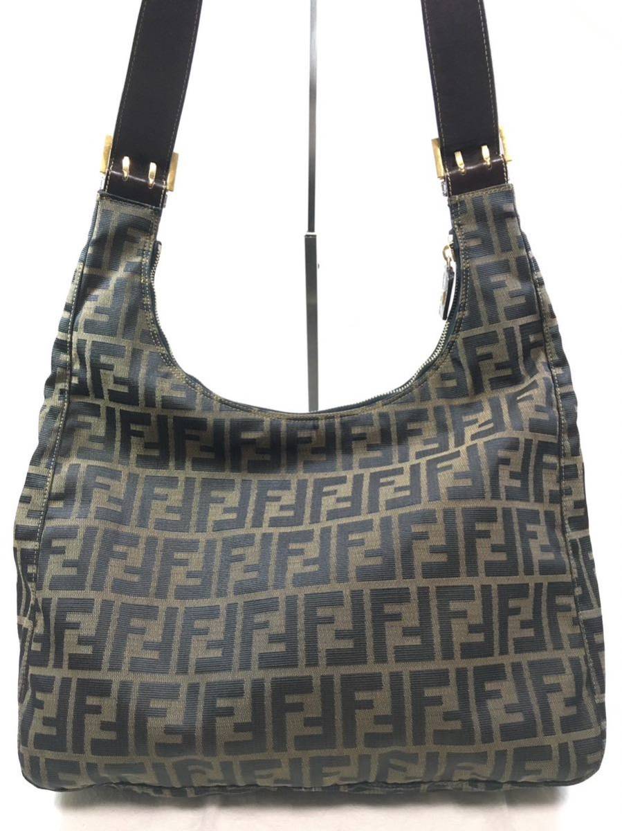 フェンディ　ズッカ柄　ショルダーバッグ　ワンショルダーバッグFENDI_画像2