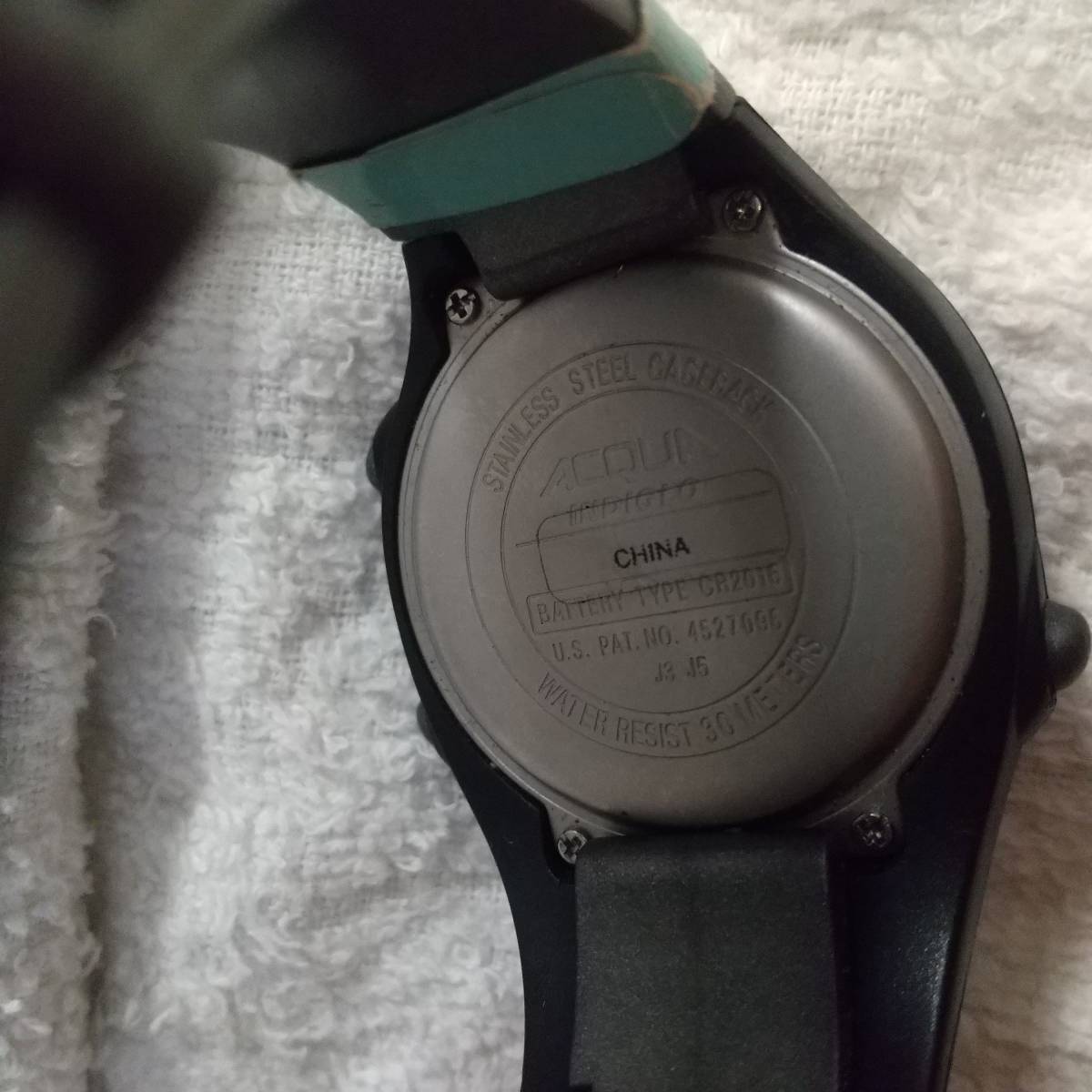 TIMEX ACQUA  винтажный    цифровая   наручные часы 