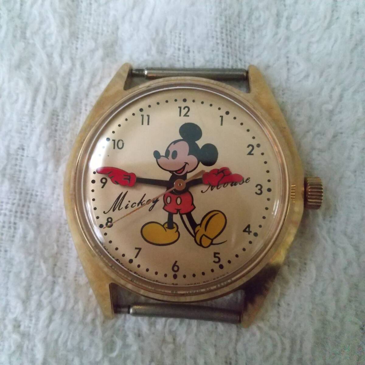 SEIKO ミッキーマウス 手巻き 腕時計