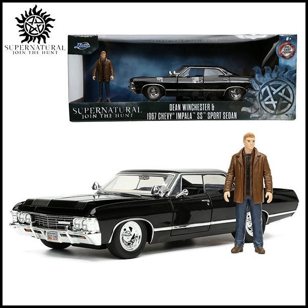 【スーパーナチュラル】SUPERNATURAL/1967/CHEVY/IMPALA/DEAN/WINCHESTER/ダイキャスト/ミニカー/1/24_画像1