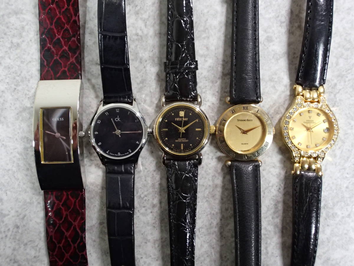 レディース腕時計 大量 52点 セット まとめ SEIKO/CITIZEN/SKAGEN/Daniel Wellington/Folli Follie/Calvin Klain/EXCELINE/NIXON/GESS/ALBA_画像8