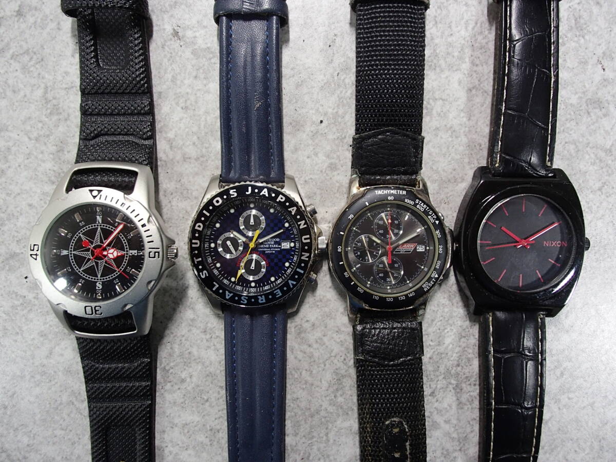 メンズ腕時計 大量50点 セット まとめ SEIKO/DIESEL/HUNTING WORLD/TIMEX/FOLLI FOLLIE/GUESS/LANCEL/Guy Laroche 他 インボイス可 0228_画像8