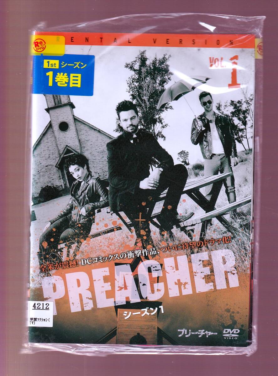 DA★一般中古★【全５巻セット】PREACHER プリーチャー シーズン1/ドミニク・クーパー, ジョセフ・ギルガン, ルース・ネッガ★1938550_画像1