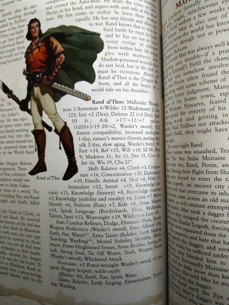 TRPG D&D 3版 英語版 d20system THE WHEEL OF TIME 及び TRPG D&D 3版 英語版 d20system THE WHEEL OF TIME 及び