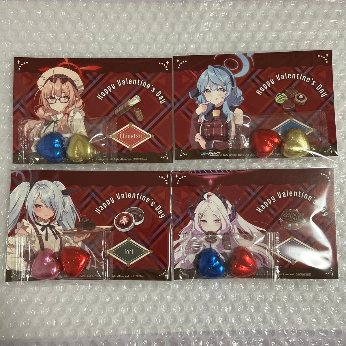 ブルーアーカイブ アトレ チョコ付きイラストカード ヒナ アコ ブルーアーカイブ アトレ チョコ付きイラストカード ヒナ アコ