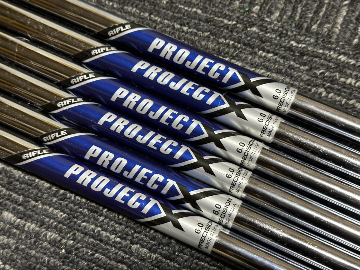 ライフル PROJECT X 6.0 2番アイアン用 中古シャフト ライフル PROJECT X 6.0 2番アイアン用 中古シャフト
