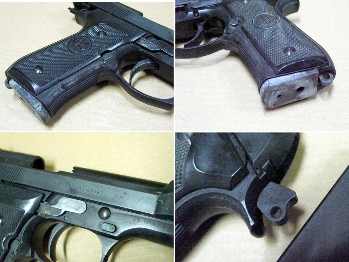 KSC・ガスブローバック System7 システム7 Beretta ベレッタ M9 米軍仕様・中古 難あり_画像9