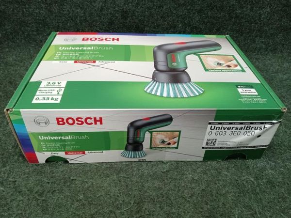 未使用 BOSCH ボッシュ 3.6V コードレスクリーニングブラシ Universal Brush 06033E0050
