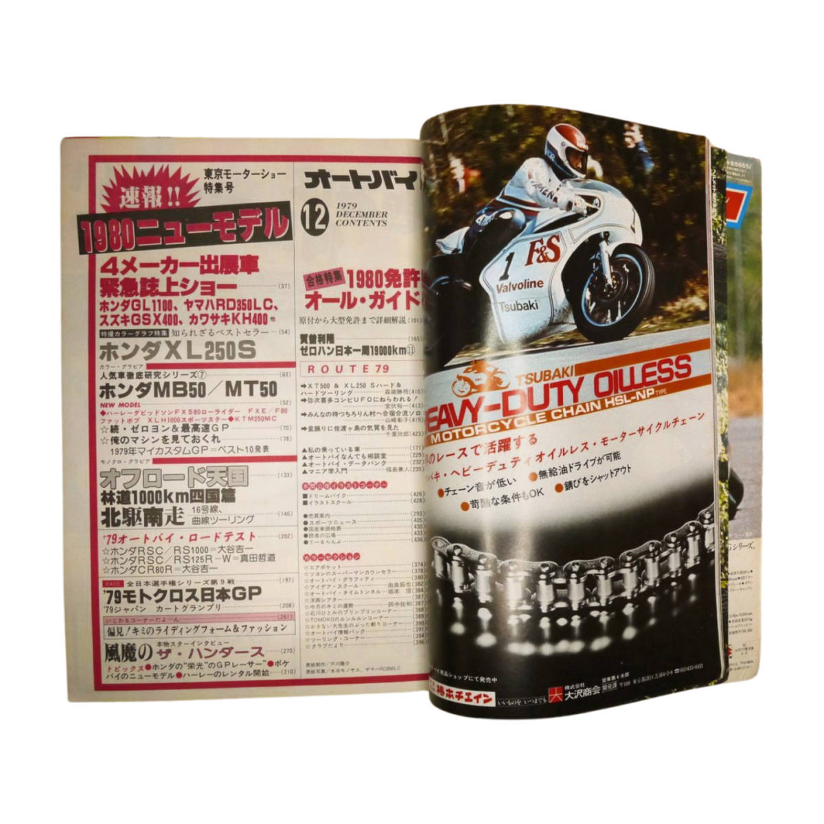 ★☆１９７９年発売　オートバイ　１２月号 　(AUTO-BY　VOL.45 NO.15)　オートバイ雑誌☆★_画像8