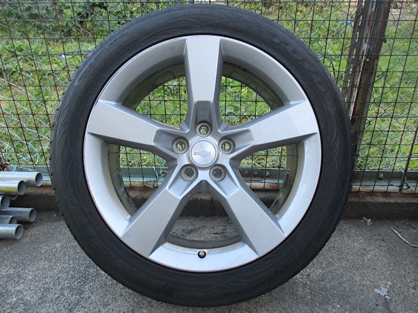 シボレー カマロ 純正 20x8J +35 20x9J +40 プロクセス 265/45R20 中古タイヤ ホイール 4本セット_画像4