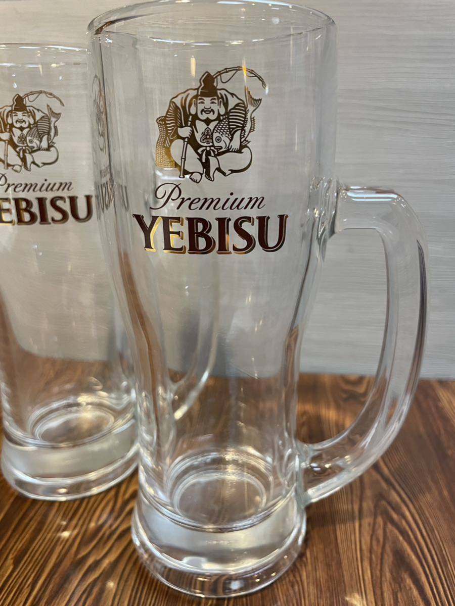 YEBISU エビスビール ジョッキ 2コセット_画像1