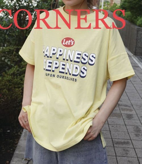 【美品】CORNERS 半袖カットソー_画像1