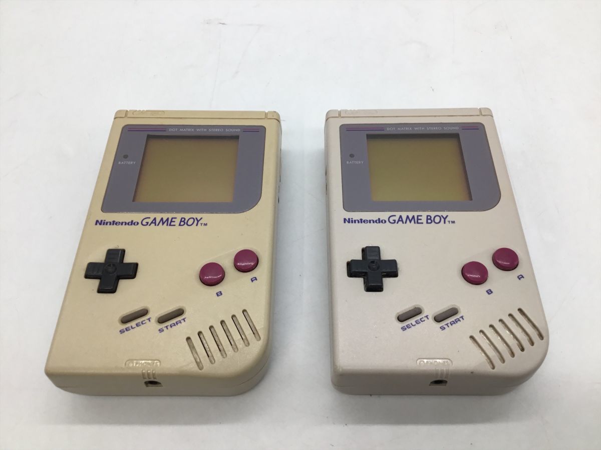 ジャンク【Nintendo】GAMEBOY 2台セット　DMG-01　動作未確認　ニンテンドー　ゲームボーイ【郡山うねめ通り店】_画像1