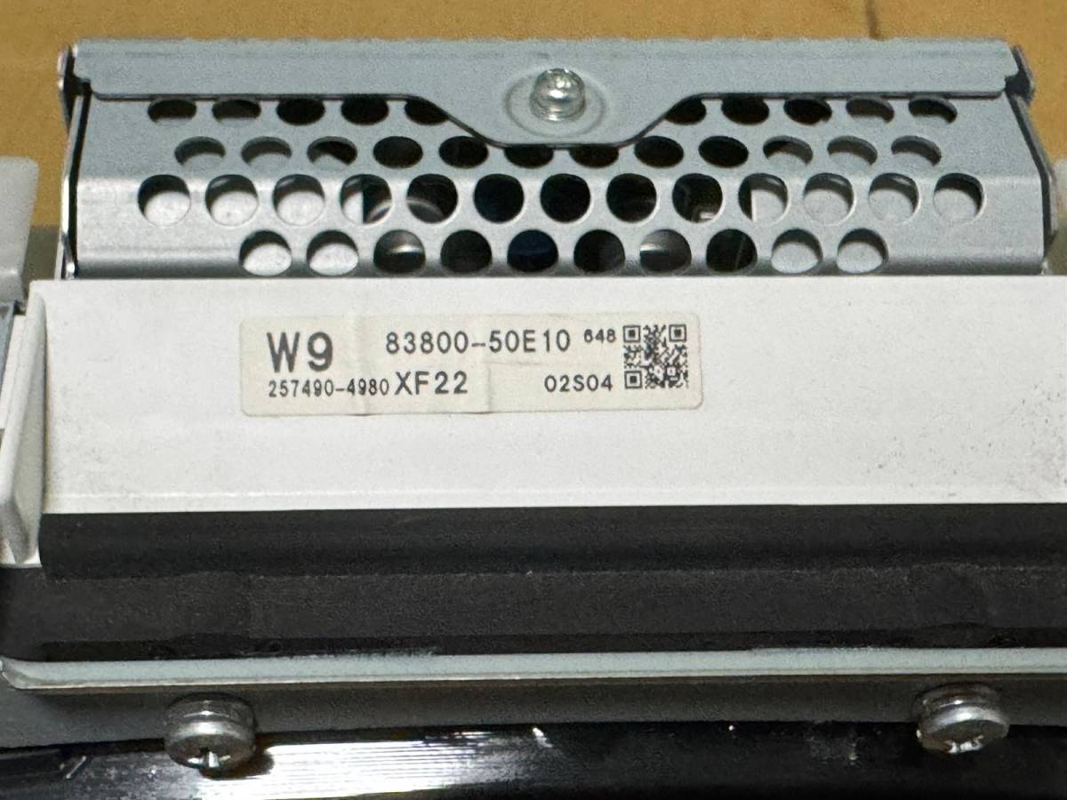 (5) H28 レクサス LS600 LS460 後期 スピードメーター UVF45 USF40 UVF46 83800-50E10 動作確認済 (62)_画像6