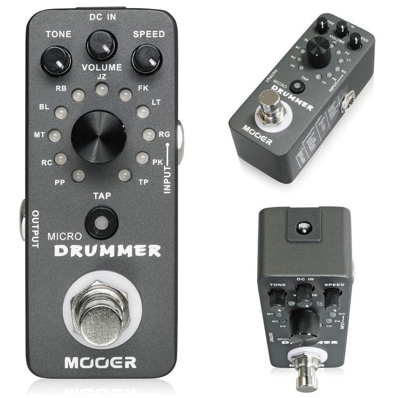 Mooer Micro Drummer ミニサイズドラムマシン