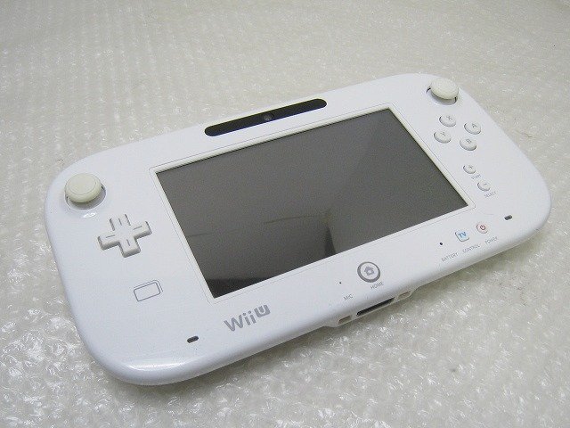 PK15246S★任天堂★WiiUゲームパッド シロ AD付★WUP-010★動作品★_画像1